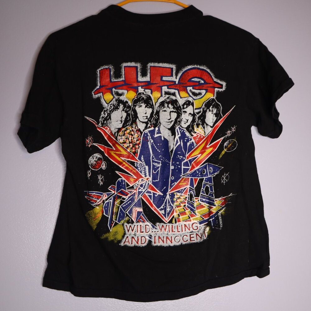 AUTHENTIC Vintage UFO 1970's Single Stitch Double Sided Rock Band Tour shirt - Picture 5 of 10